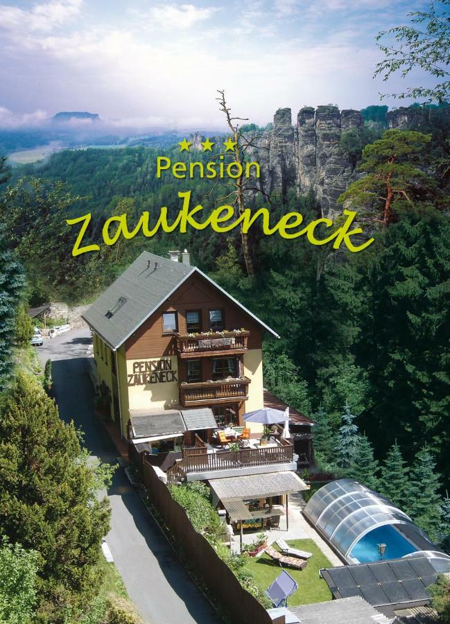Pension Zaukeneck Bad Schandau Exterior foto